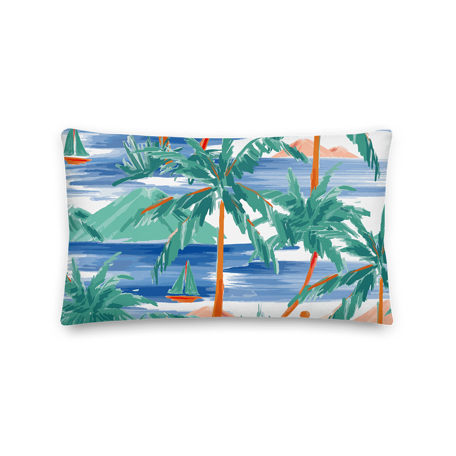 Tropical Paradise All-Over Print Premium Pillow product image (1)