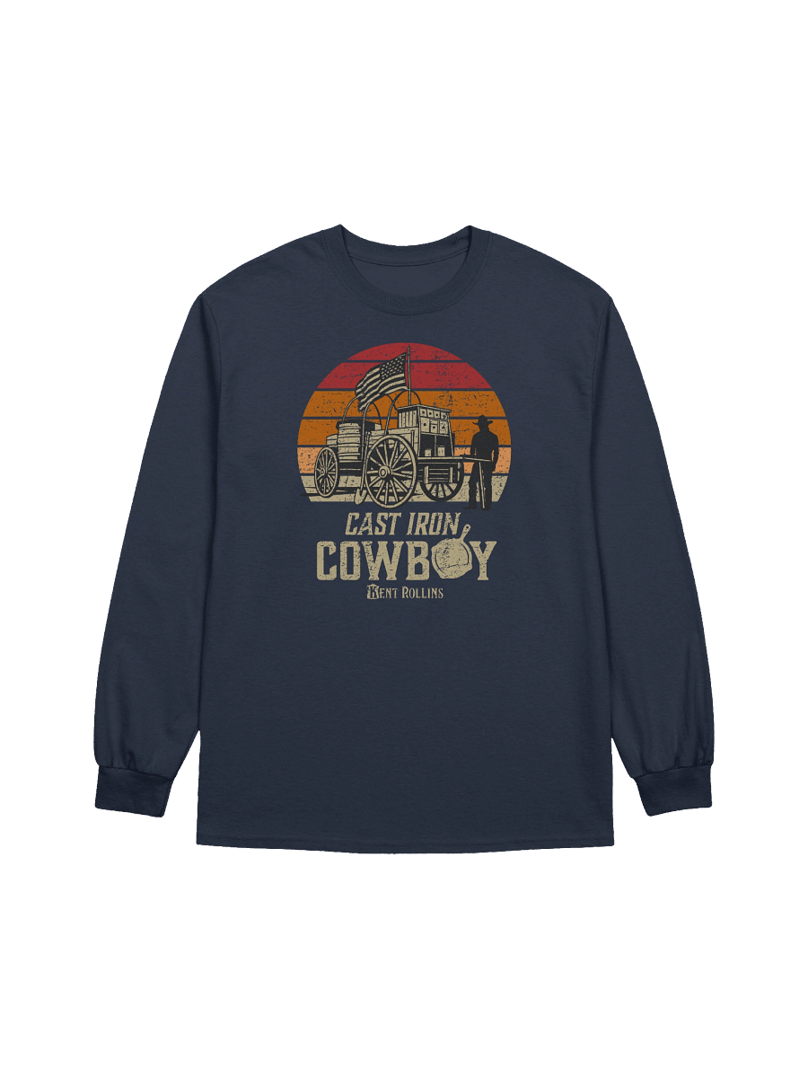 Cast Iron Cowboy Long Sleeved T-Shirt product image (1)