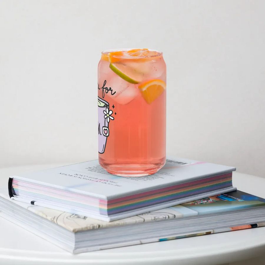 Just here for Tea Glass Mug product image (6)