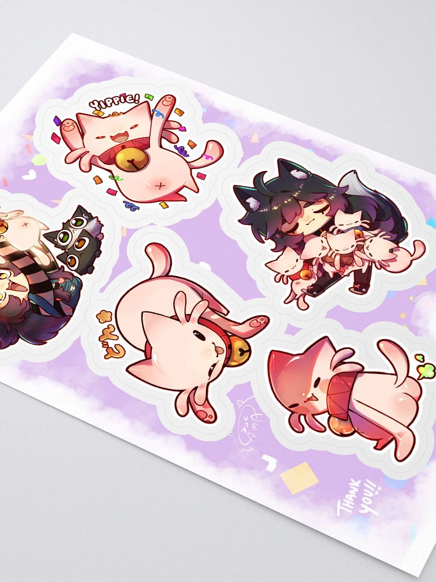 3 Years of Fleshlings - Sticker Sheet product image (2)