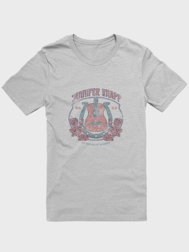 Vintage Guitar Roses Graphic Tee (Red) product image (1)