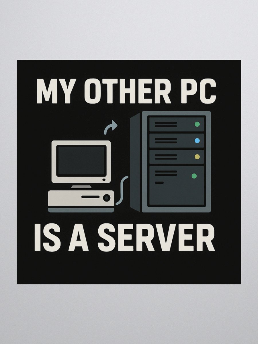 MY OTHER PC - Sticker product image (2)