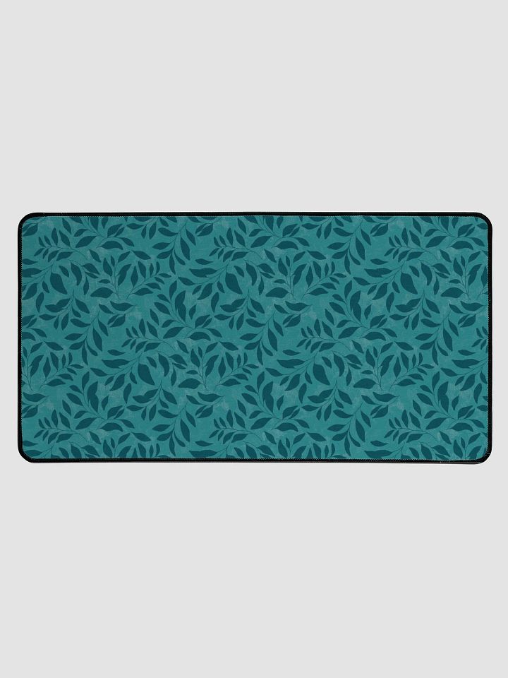 Midnight Foliage Green Desk Mat product image (1)