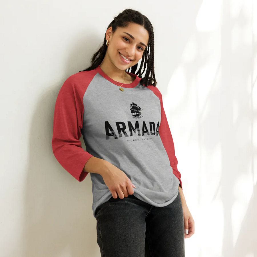 Armada Dodgeball Club Raglan Tee product image (10)