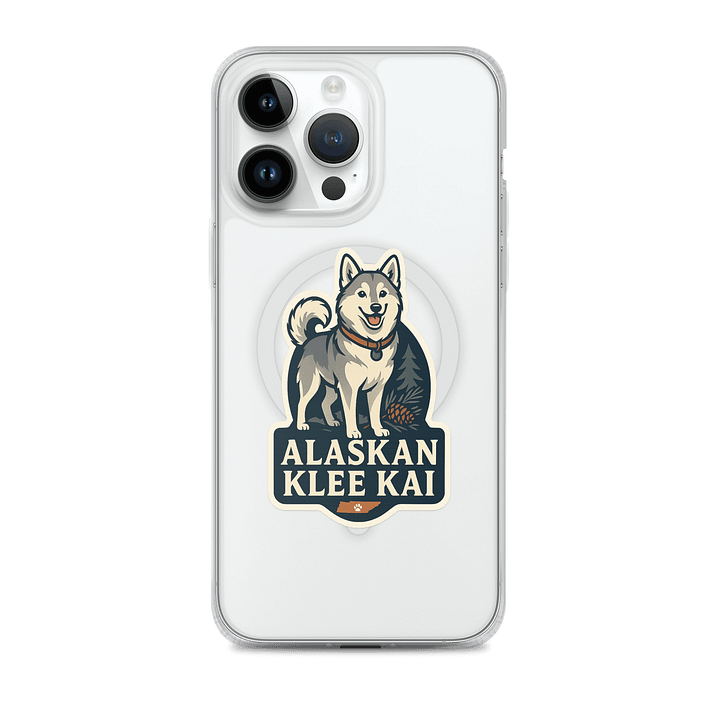 Cordell Clear: The Klee Kai Companion Case (MagSafe) product image (2)