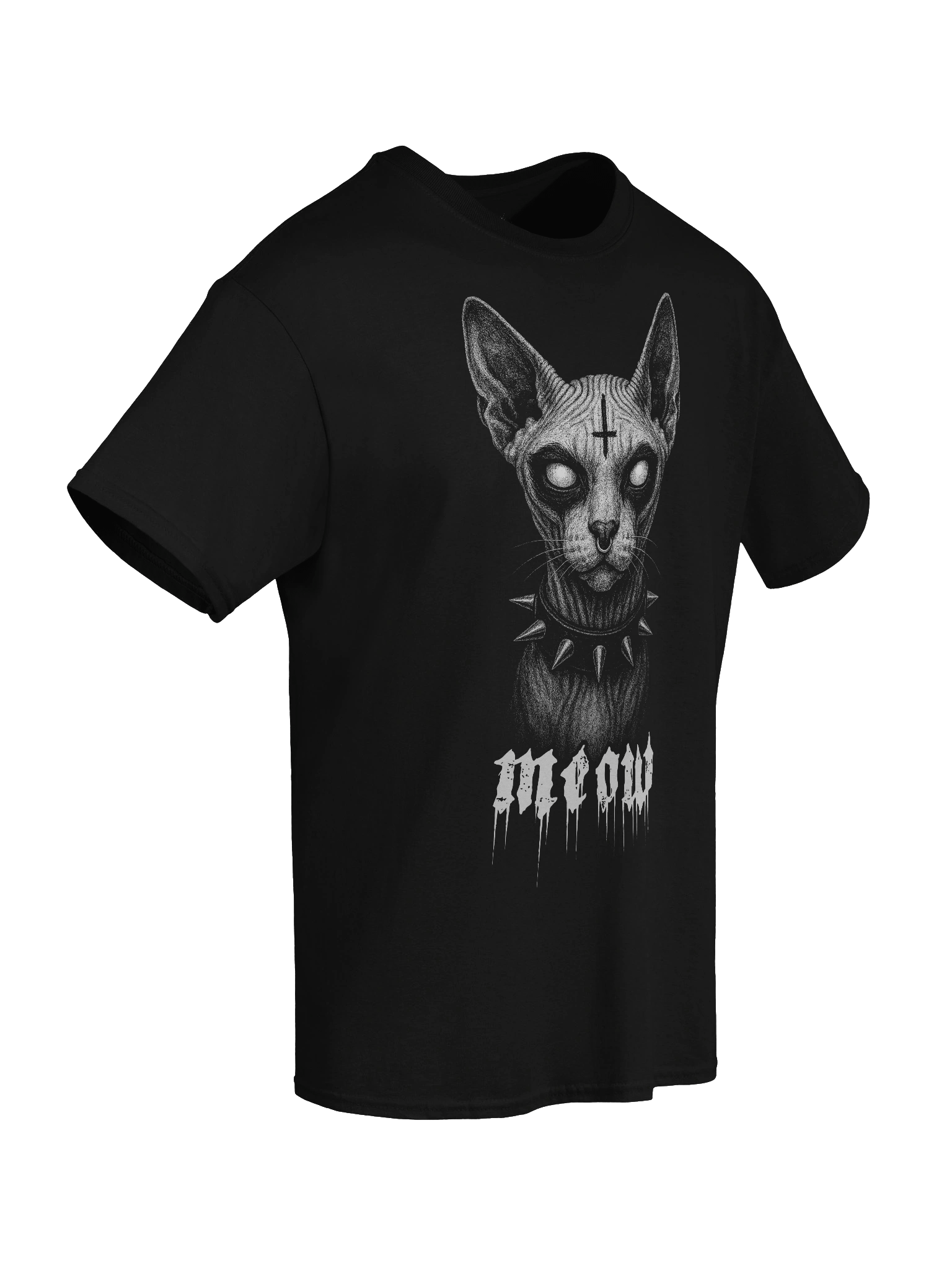 Black Metal Meow Tee product image (3)