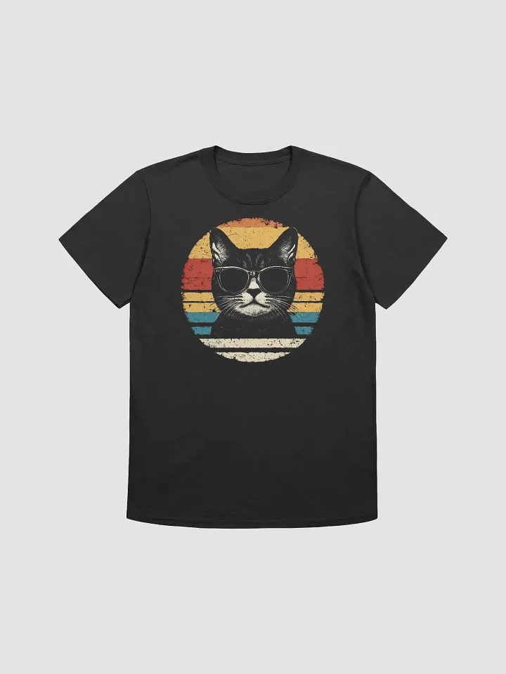 Retro Cat Mom and Cat Dad for Vintage Cat Lovers 80's style product image (1)