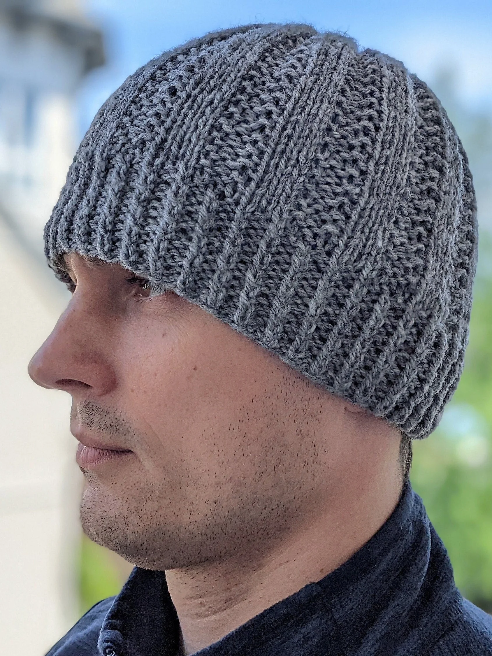 Knit & Purl Men's Hat Pattern product image (1)