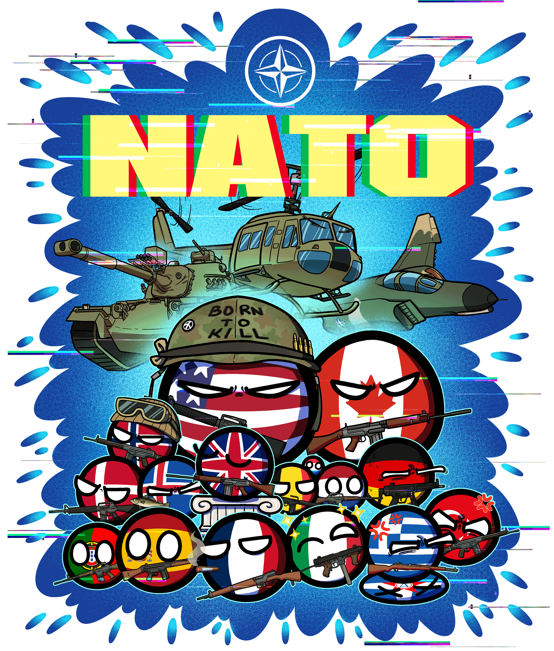 NATO Premium T-shirt product image (3)