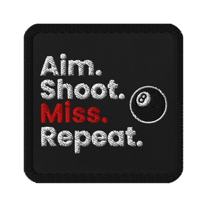 8-ball Pool Life Patch (Black) product image (1)