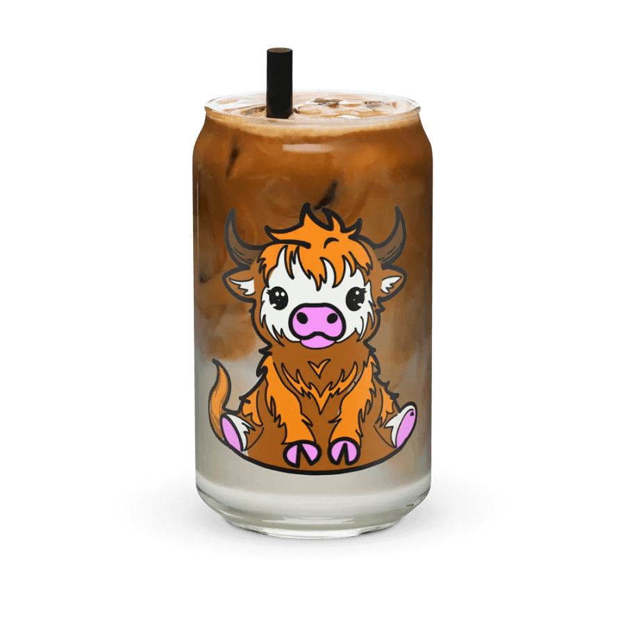 Cow Can Shaped Glass product image (6)