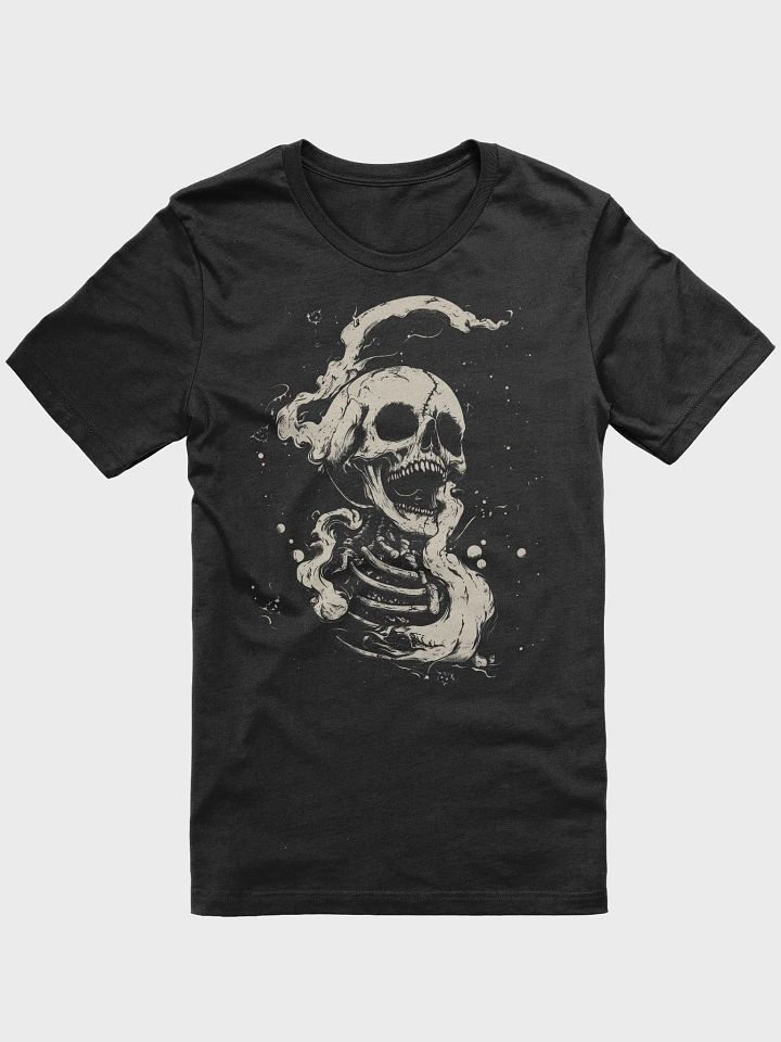 Ghostly Skull and Crescent T-Shirt product image (1)