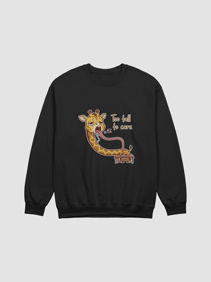 Lazy Giraffe Doing Doodles Crewneck Sweatshirt product image (1)
