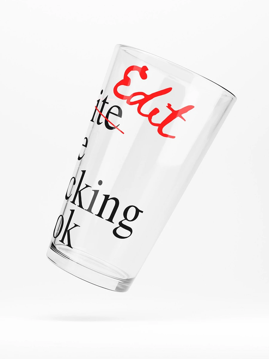 Edit the Fucking Book Shaker Pint Glass product image (5)
