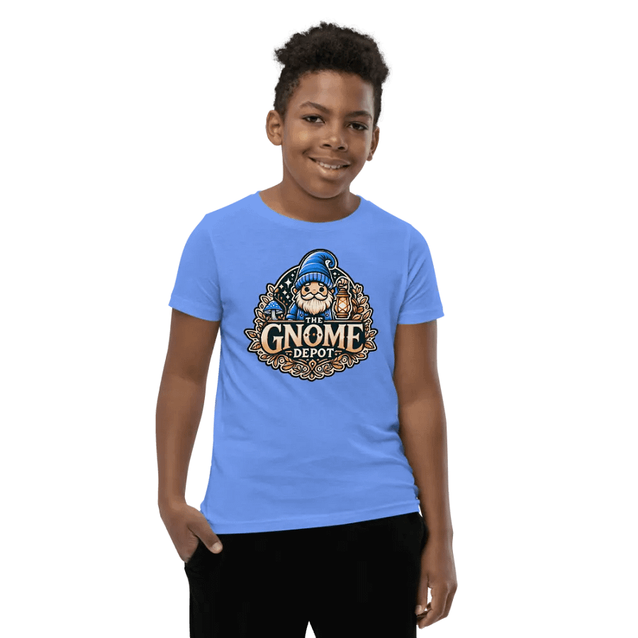 The Gnome Depot Bella+Canvas Youth Short Sleeve T-Shirt product image (8)