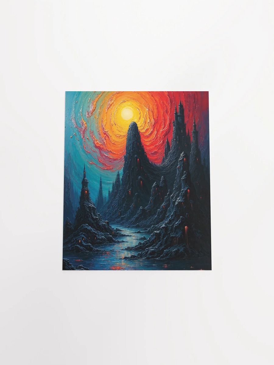 Mystical Tower Dreamscape Poster product image (26)