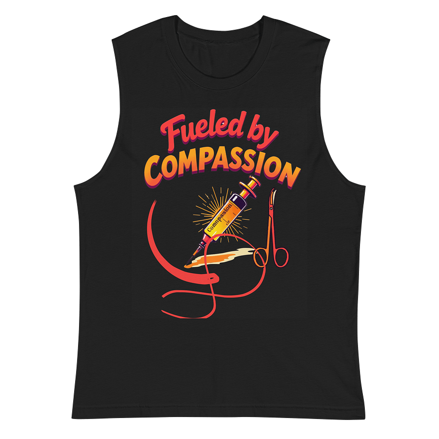 Compassion Fueled Muscle Tank product image (3)