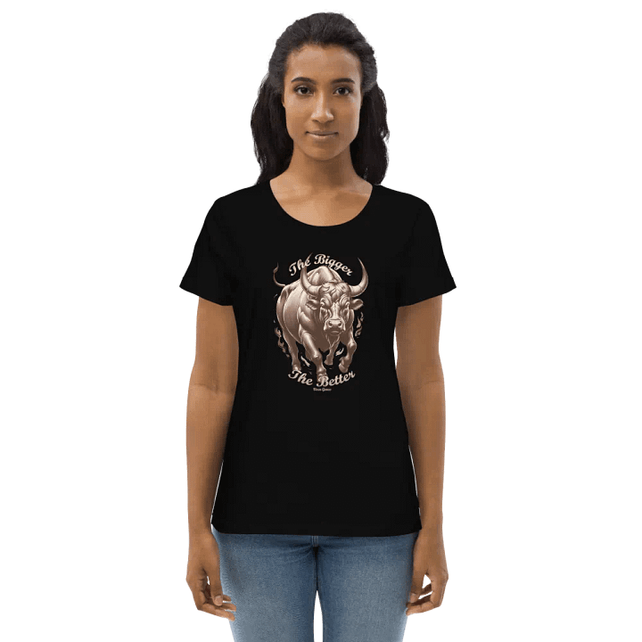 The Bigger The Better Amazing Fitted T-shirt product image (1)