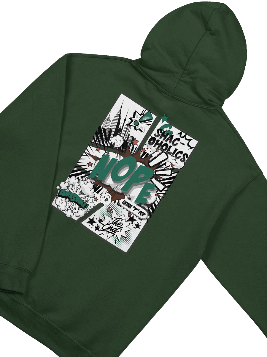 Explosive Dark Green NoPe Shac-oholics Hoodie product image (4)
