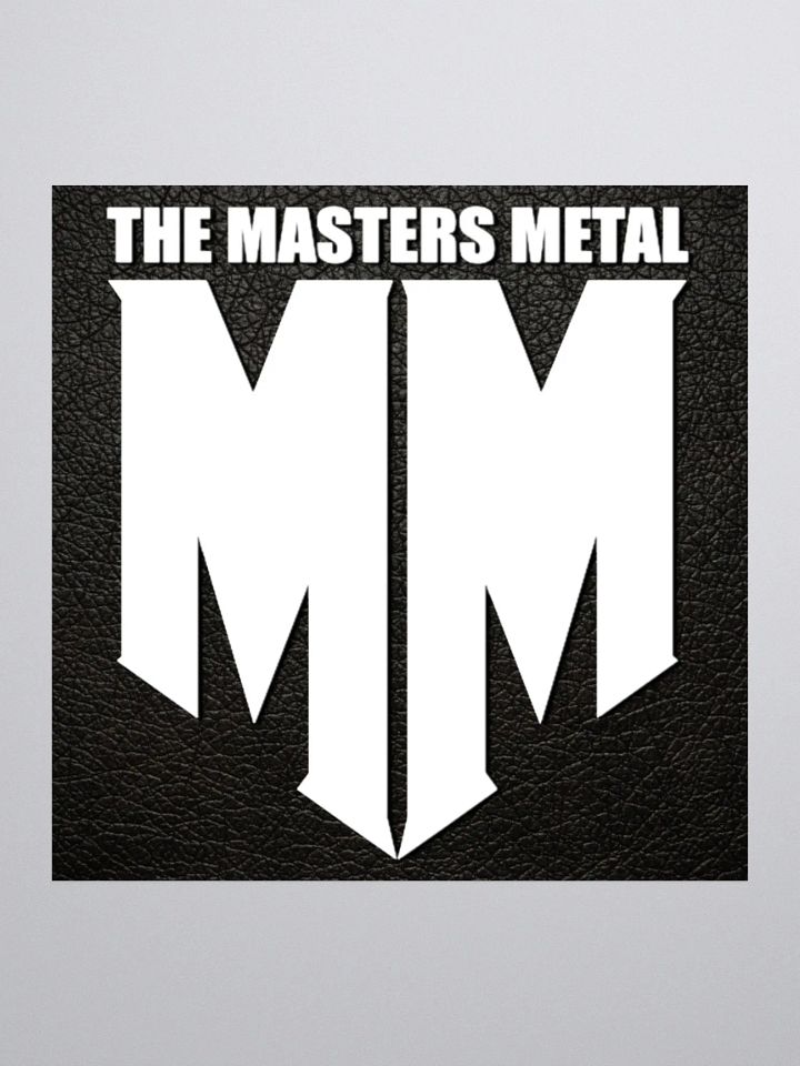 The Master's Metal (Logo) Sticker product image (2)