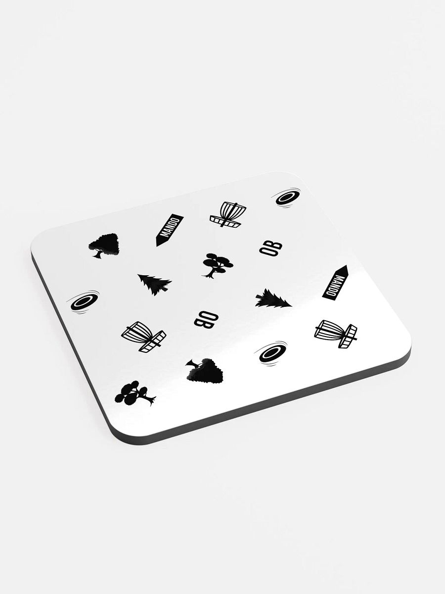 Disc Golf objects - Glossed Cork Coaster product image (2)
