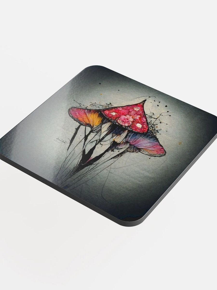Vibrant Mushroom Dreams Coaster product image (4)