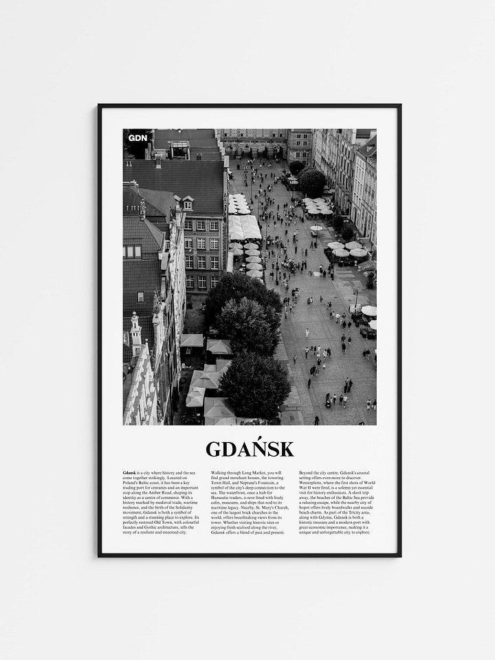 Gdansk 03 Newspaper Poster product image (1)