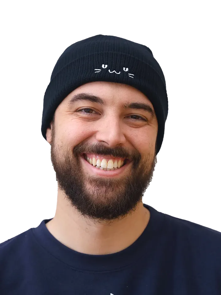 Supurrvisor Face Embroidered Beanie product image (2)