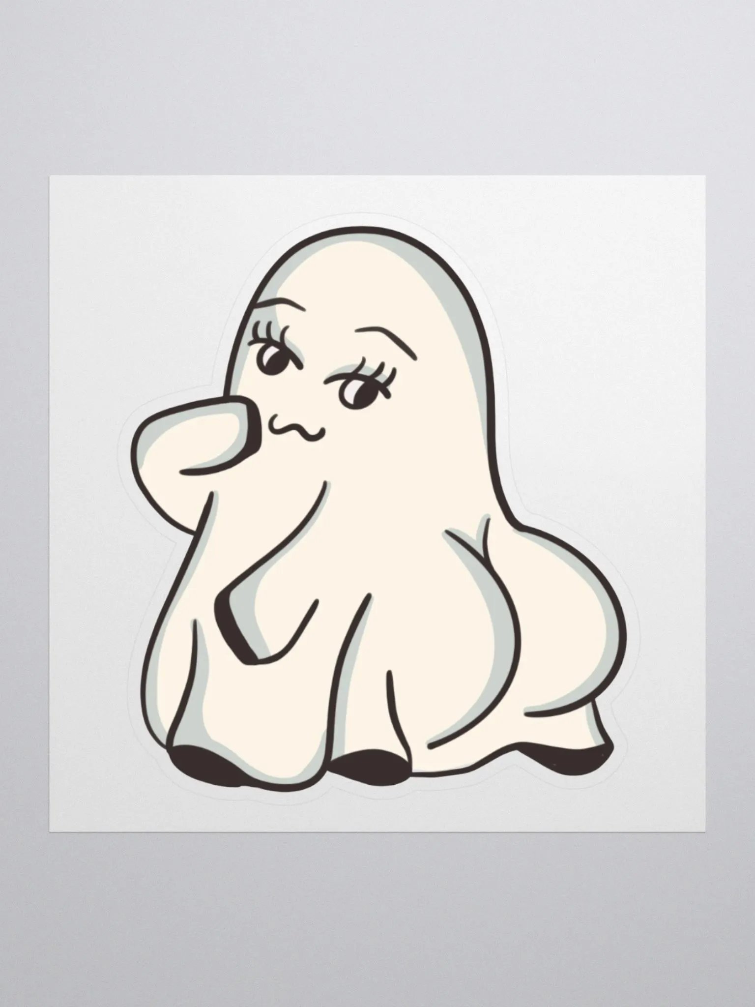 BOOtylicious Ghost Sticker product image (3)