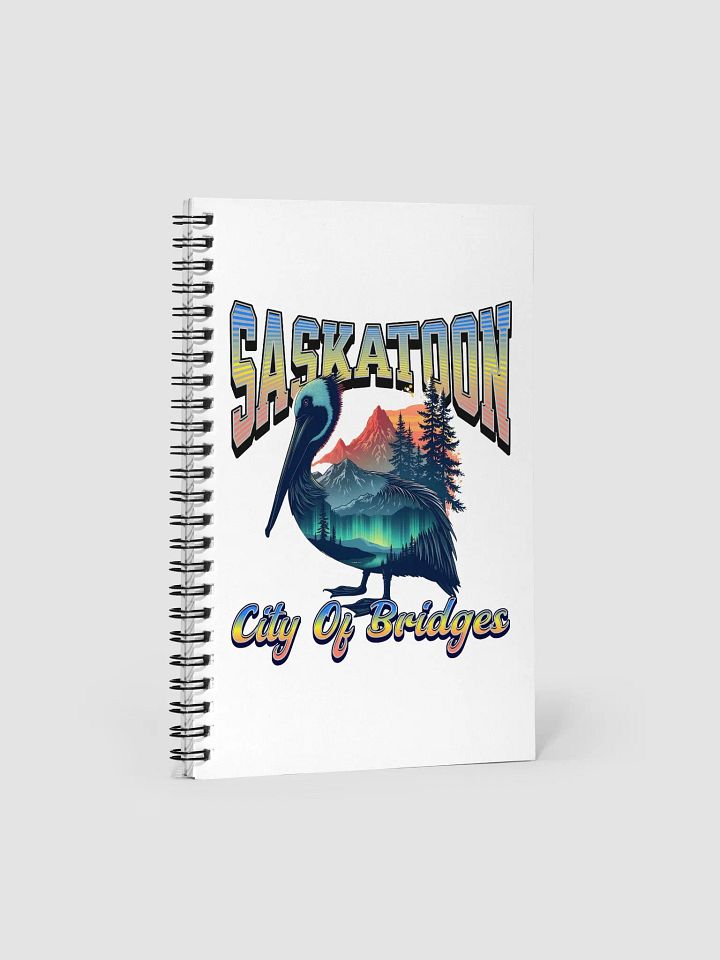 Saskatoon City Of Bridges Pelican Notebook product image (2)