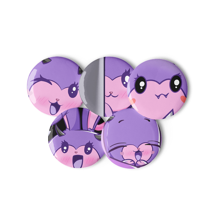 💜Hexie Bun Pin Set product image (3)