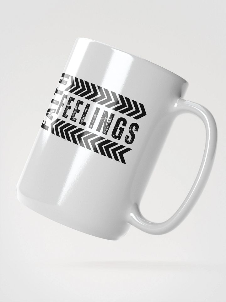 Faith Feeling Faith-Based Glossy White Ceramic Mug product image (2)