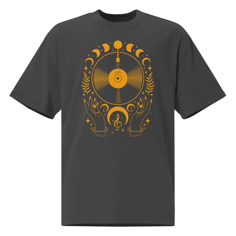 Occult Moon Vinyl - Oversized Tee product image (10)