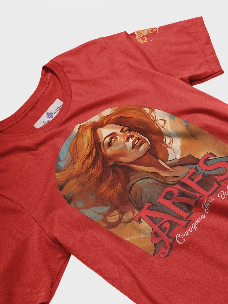 Celestial Aries Woman T-Shirt (DTG)