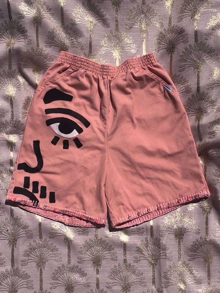 pink shorts product image (2)