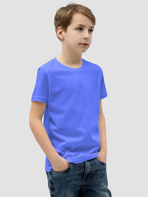 Photo showing Bella+Canvas Youth Short Sleeve T-Shirt