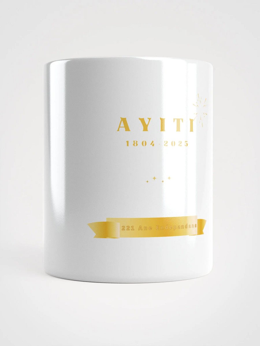 Ayiti Golden Independence Mug 1804 -2025 product image (1)