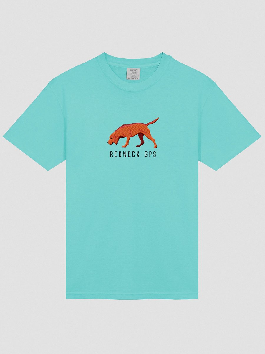 Redneck GPS T-Shirt(Embroidered) of a Redbone Coonhound product image (33)