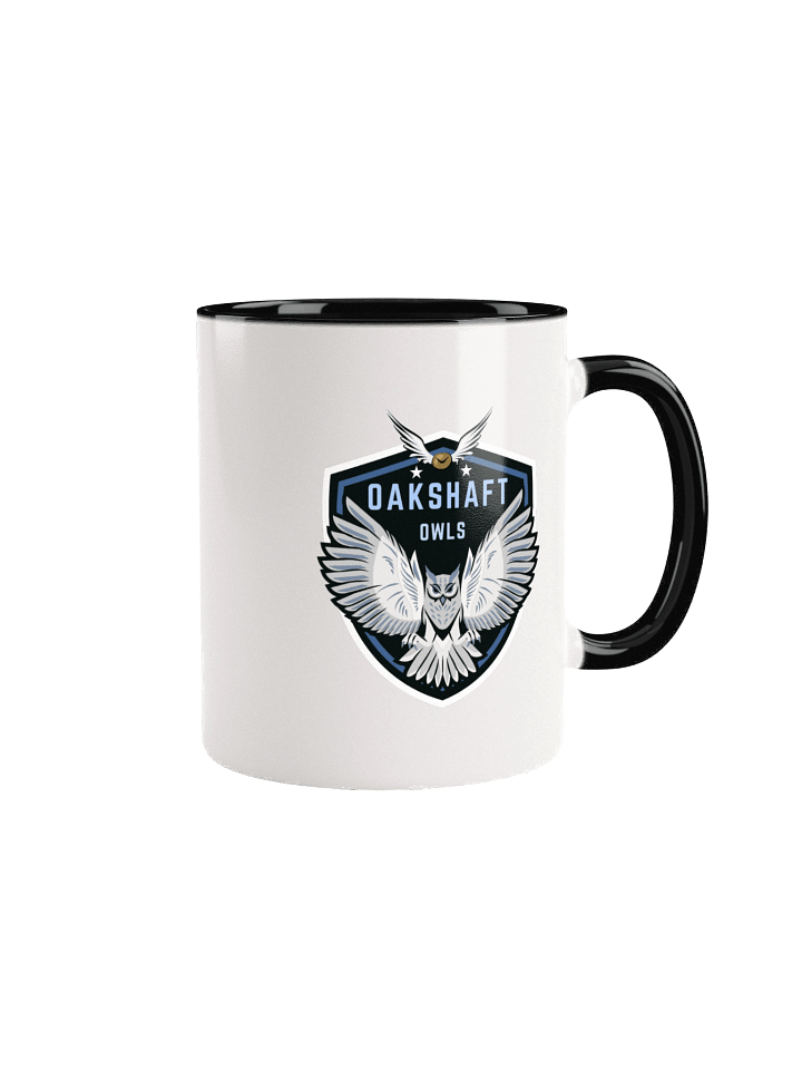 Oakshaft Owls Team Ceramic Mug with Color Inside product image (1)