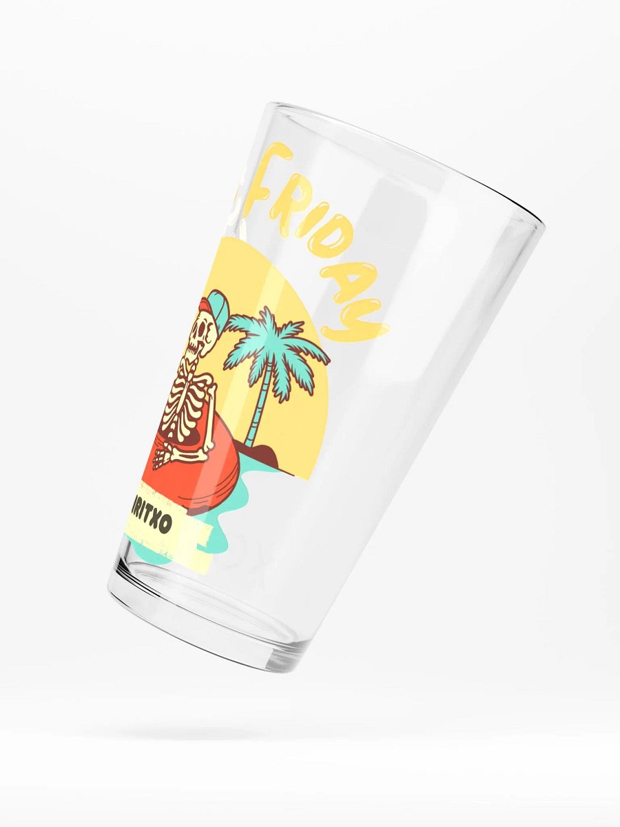 FIESTA SKELLY PINT GLASS product image (5)