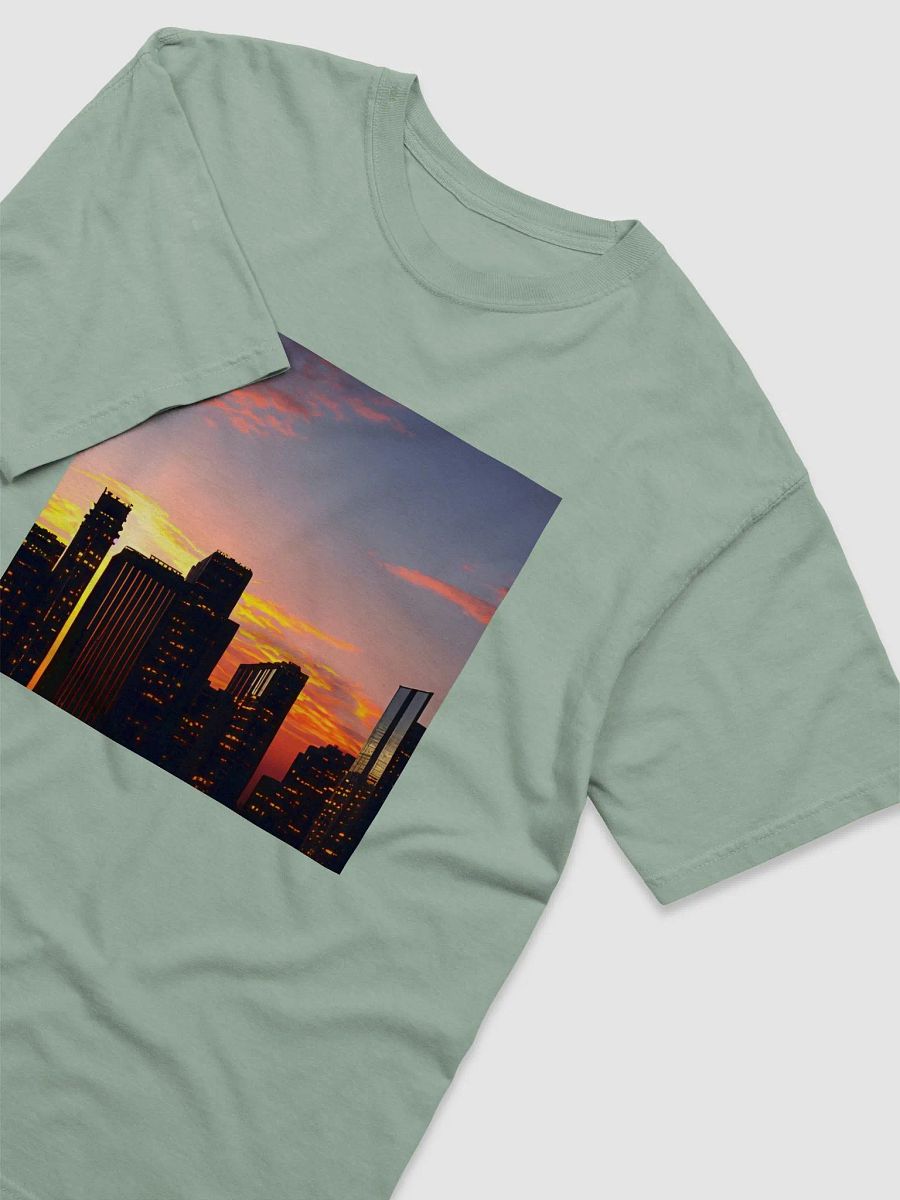 Sunset City Skyline T-Shirt: Capture the City's Glow in Ultra-Soft Cotton product image (34)