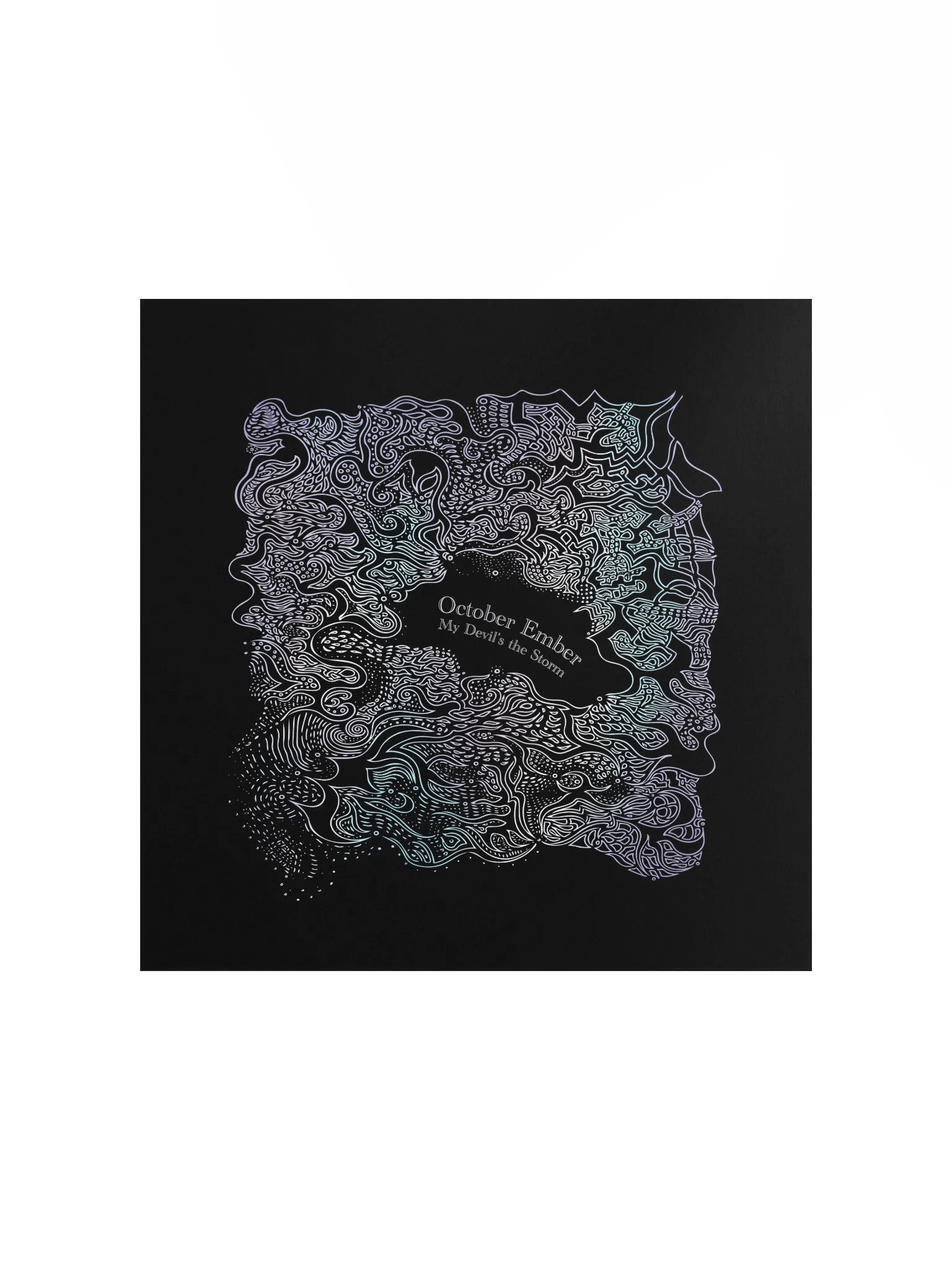 Album Cover Art Print OE's "My Devil's the Storm" product image (1)