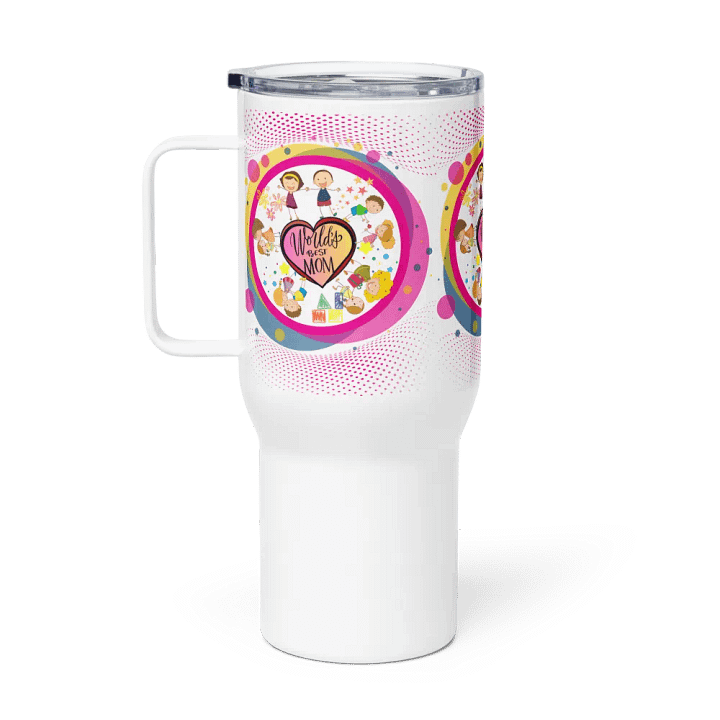 World's Best Mom Travel Mug mothersday gift for moms daughters friends product image (1)