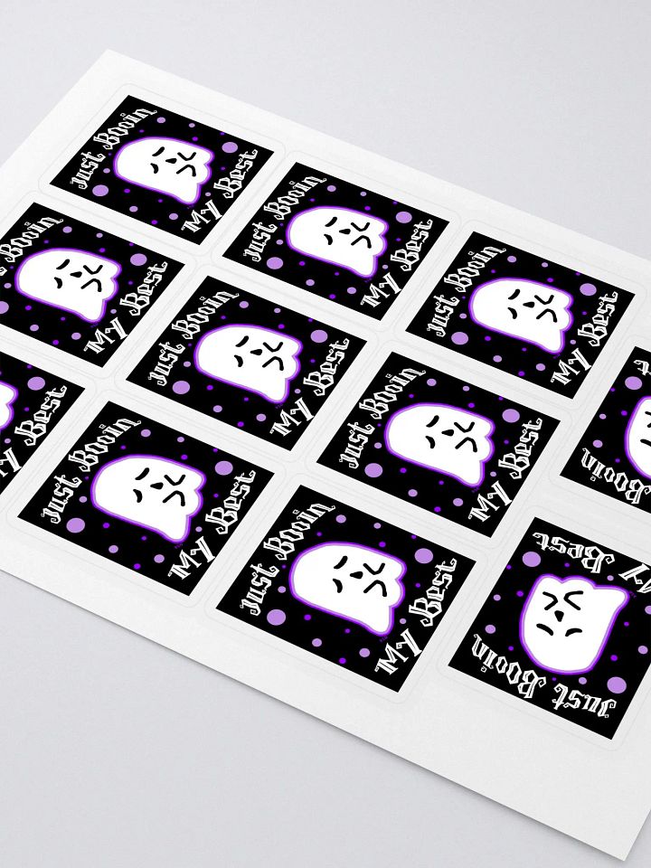 Just Booin My Best Sticker Sheet of 11 product image (2)