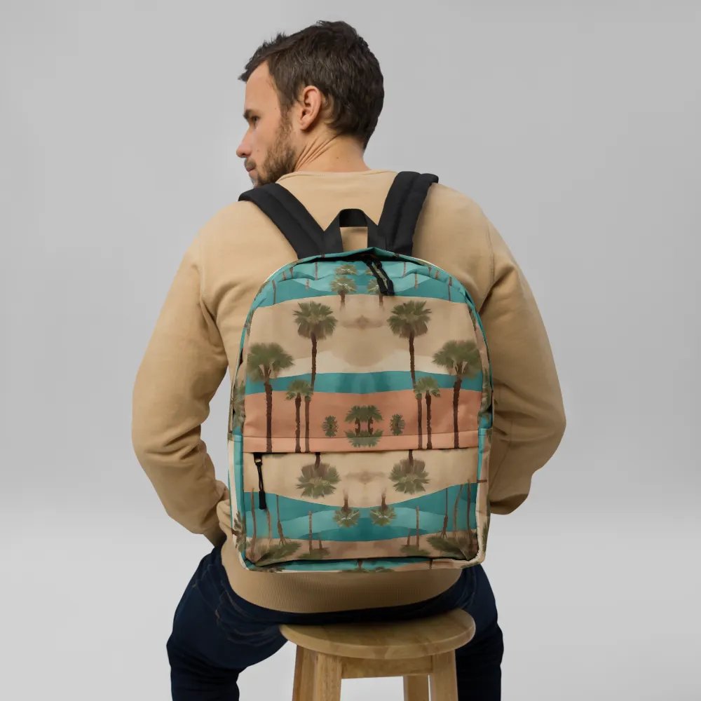 Infinite Palm Trees #3 - Backpack product image (2)