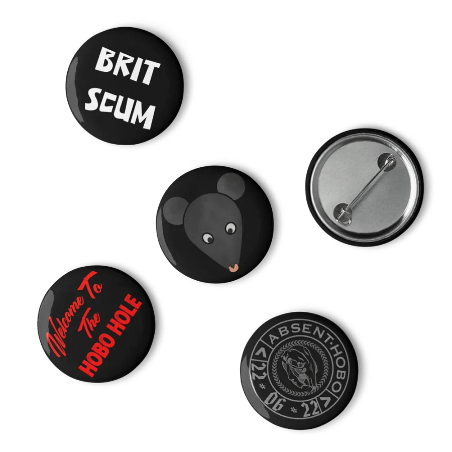 BRIT SCUM Collection: Pin Button Set product image (15)