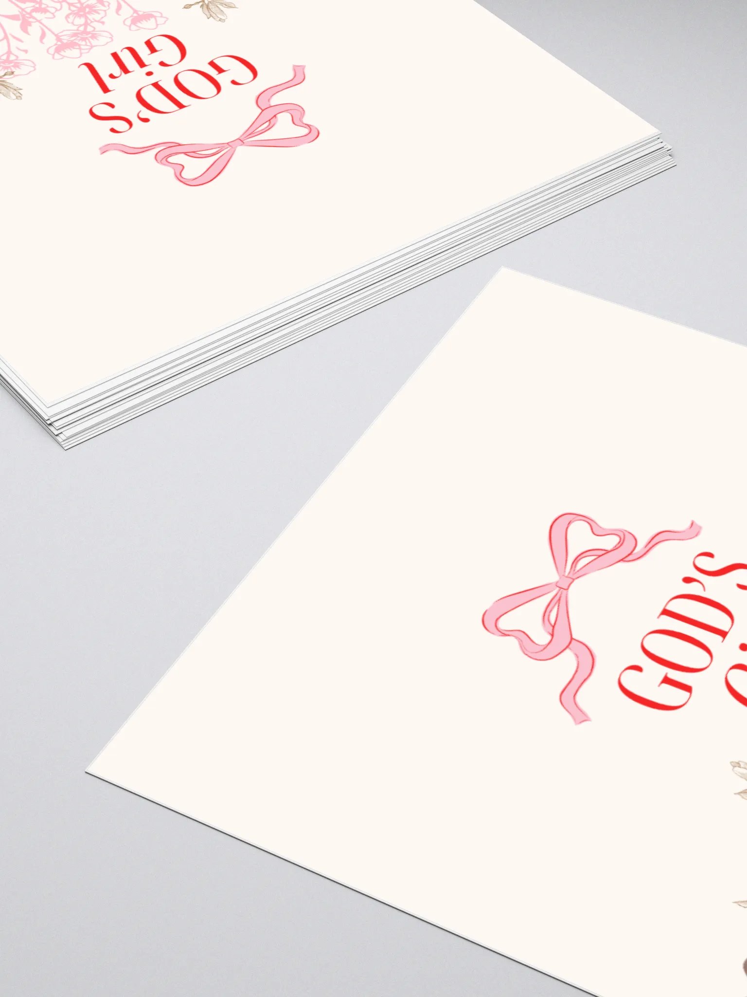 GOD'S Girl Floral Sticker Set product image (12)