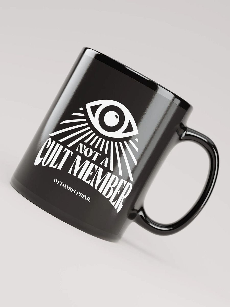 Not A Cult Member Mug (Black) product image (3)