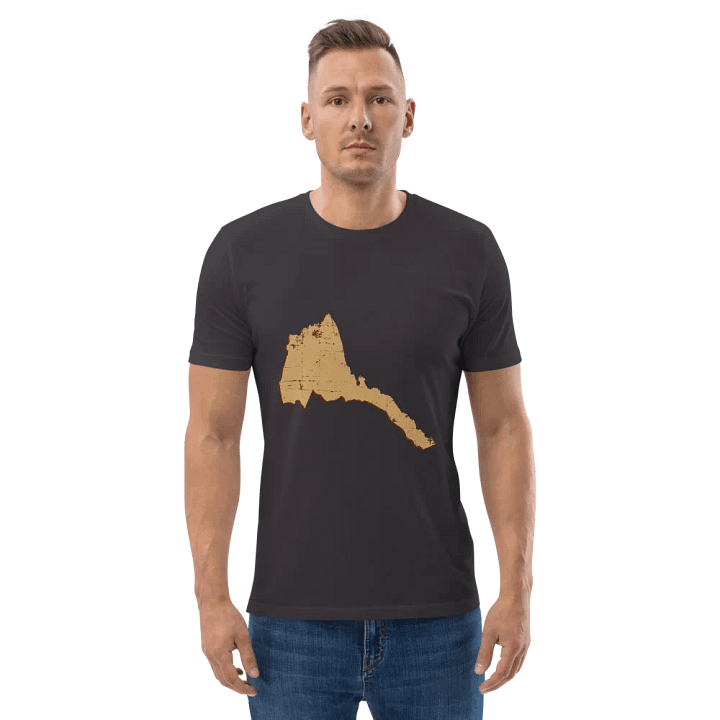 Vintage Eritrea Map Organic Tee product image (136)