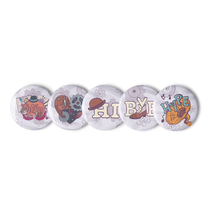Steampunk Button Set product image (2)